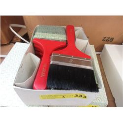 3 Dozen New 4  Pure Bristle Paint Brushes