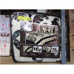 New Queen Size 7 Piece Comforter Set