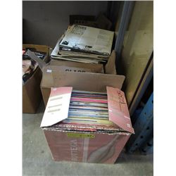 4 Boxes of Assorted LP Record