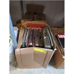 2 Boxes of Vinyl Records in Albums