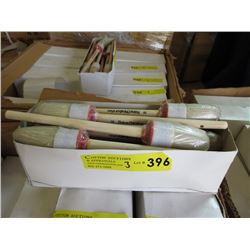 3 Dozen New #8 Round Bristle Brushes