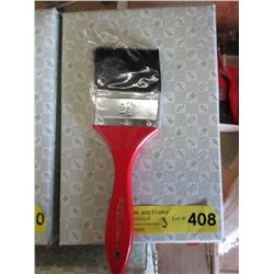 3 Dozen New 2.5" Pure Bristle Paint Brushes