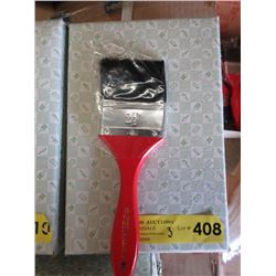 3 Dozen New 2.5" Pure Bristle Paint Brushes