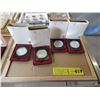 Image 1 : 4 Canadian Uncirculated Specimen Dollar Coins
