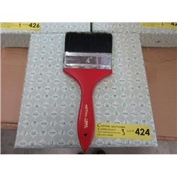 3 Dozen New 4" Pure Bristle Paint Brushes