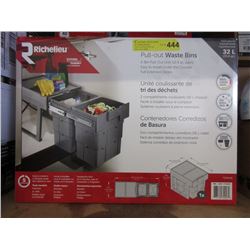 New 2-Bin Pull Out Waste Bin