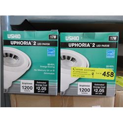 4 New 17 Watt LED PAR38 Flood Light Bulbs