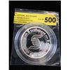 Image 1 : 5 Oz. Scotia Bank Motif .999 Silver Round