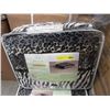 Image 1 : New Animal Stripe Sherpa Blanket - Queen Size