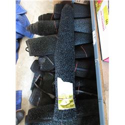 2 Rubber Backed Carpet Mats
