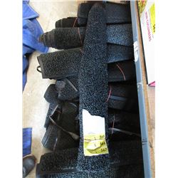 2 Rubber Backed Carpet Mats