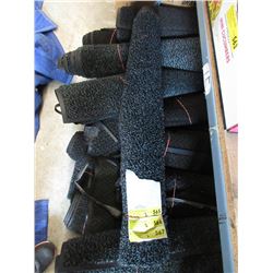 2 New Rubber Backed Carpet Mats