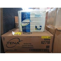 2 Cases of Tena Night Super Absorbent Pads