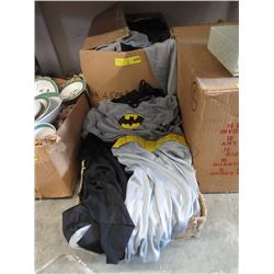 2 Cases of Children's New Batman Costumes