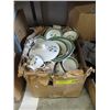 Image 1 : Box of Vintage Dishes
