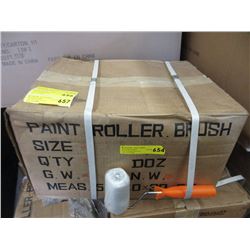 5 Dozen New 5" Paint Roller Brushes with Handles