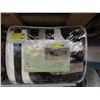 Image 1 : New Geometric Pattern Double/Queen Sherpa Blanket