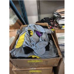 2 Cases of Children's New Batman Costumes