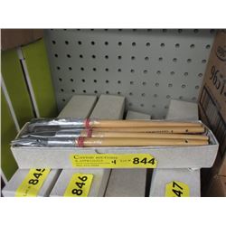 4 Dozen New #2 Artist Bristle Brushes