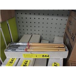4 Dozen New #2 Artist Bristle Brushes