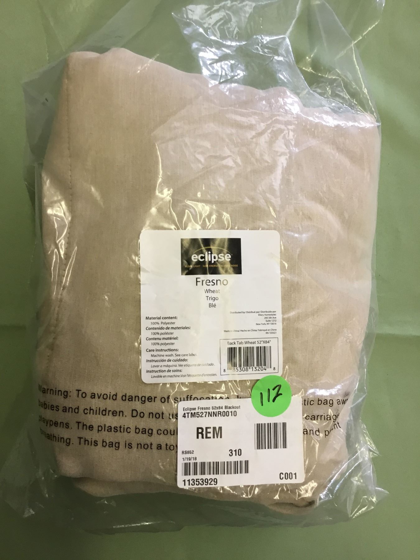 Eclipse Fresno Blackout Curtain