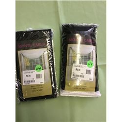 Two Monte Carlo Windo Scarves