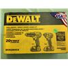 Image 1 : DeWalt Drill Driver Impact Driver Combo Kit 20V Lithium Ion