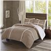 Image 2 : Alcove Suede Mini Comforter Set Queen