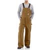 Image 1 : Carhartt Mens Quilted Bib Overalls Size 36/30