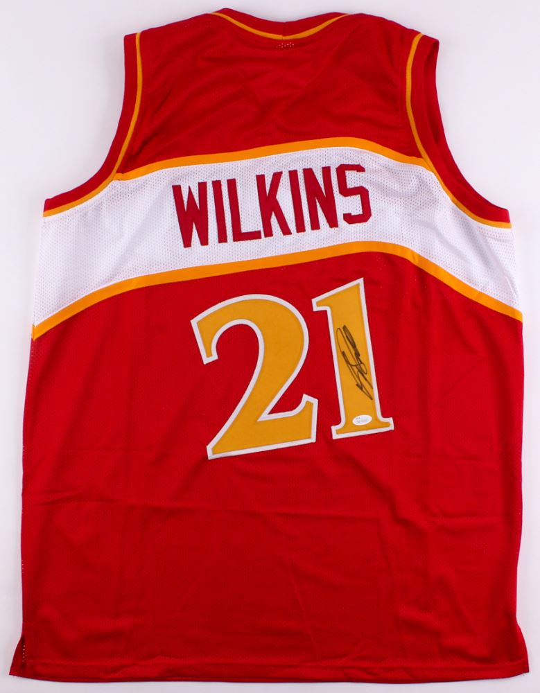dominique wilkins signed jersey