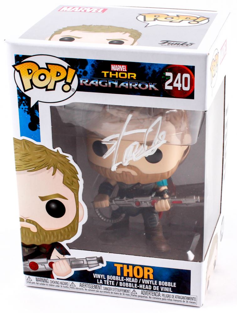 Stan Lee Signed Thor Ragnarok Funko Pop Vinyl Figure Radtke Coa Lee Hologram