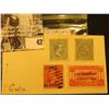 Image 1 : Bag with (4) Cuba Stamps, two are mint one has a 1928 Lindbergh overprint.