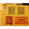 Image 2 : Bag with (4) Cuba Stamps, two are mint one has a 1928 Lindbergh overprint.