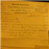 Image 2 : (Muscatine Business School) Blank Check "College Currency", female vignette left; March, 1912 "The K