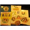 Image 1 : (10) different old and colorful Cigar Box labels.