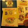 Image 2 : (10) different old and colorful Cigar Box labels.