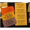 Image 2 : (4) Scrip uncut sheet of "Merchants Discount Coupon Worth 25c On Any One Rider…1st Annual Jaycees 4t