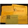 Image 1 : Large group of Old early 1900 era Missouri Letterheads and invoices from now defunct companies.