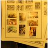 Image 2 : Large group of Stamp Album pages with numerous U.S. & foreign Stamps. Some mint unused condition. Ne