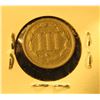Image 2 : 1879 U.S. Three Cent Nickel, Fine.