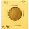 Image 1 : 1886 Liberty Nickel, G/AG.