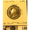 Image 1 : 1776-1976 S Clad Proof U.S. Washington Quarter.