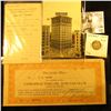 Image 1 : (3) 1916 College Scrip invoices "O.W. Keeland & Co. Sales Ticker"; No. 271 Membership scrip "Chiropr