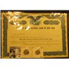 Image 1 : Early 1900 era unissued Stock Certificate "The Long Island National Bank of New York", printed by th
