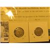 Image 3 : Early 1900 era unissued Stock Certificate "The Long Island National Bank of New York", printed by th