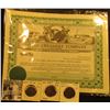 Image 1 : Unissued Stock Certificate with Stub "White Creamery Company White, South Dakota", upper central vig