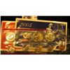 Image 1 : 2005 P & D Mint Set envelopes but only contains 2005 D Cent, (2) different design Nickels, Dime, Hal