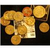 Image 2 : (5) Clad Washington Quarters; (5) 90% Silver U.S. Quarters; & 1962 D Silver Franklin Half Dollar. Al