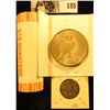 Image 2 : 1923 P U.S. Silver Peace Silver Dollar, BU; 1891 P U.S. Seated Liberty Silver Dime, Good; & 2002 Mis