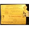 Image 1 : 1916 Promissory Note from "The Fox Den Mining Company Oswego, Kansas"; 1952 Check "The Citizen's Ice
